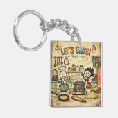 Let's Bake Keychain Schlüsselanhänger (Vorderseite links)