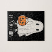 Let's Boo This Fun Ghost Trick or Treat Puzzle (Horizontal)