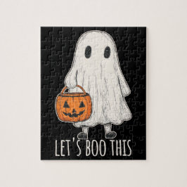 Let's Boo This Fun Ghost Trick or Treat Puzzle