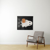 Let's Boo This Fun Ghost Trick or Treat Wandteppich (Beispiel (Horizontal))