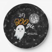 Let's BOOgie Disco Halloween Pappteller (Vorderseite)