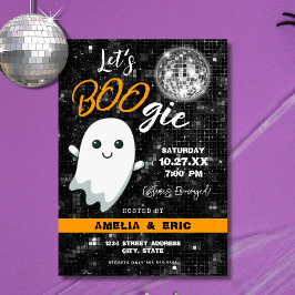Let's BOOgie Disco Halloween-Party Einladung