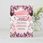 Let's Celebrate Invitation Template, Editable Surp Einladung (Stehend Vorderseite)