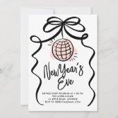 Let's Celebrate New Year's Eve Einladung (Vorderseite)