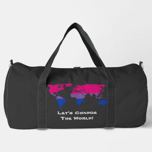 Let's Change the World  Duffle Bag (Vorderseite)