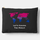 Let's Change the World Zubehörtasche (Vorderseite)