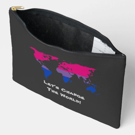 Let's Change the World Zubehörtasche (Offen)