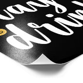 Let's Day Drink St Patrick's Day Fotodruck (Ecke)