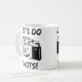 Let'S Do Shots Funny Photography Kaffeetasse (Vorderseite Links)