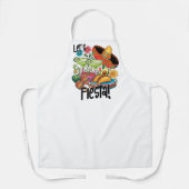 Let's Fiesta! Fun Tacos and Margarita Lover Schürze (Vorderseite)