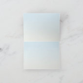 Let's Flamingle Beach Birthday Bash Foto Dankeskarte (Innenseite)