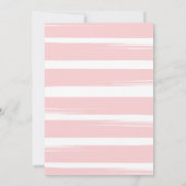 Let's Flamingle Flamingo Einladung (Rückseite)