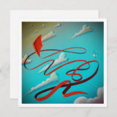 Let's Fly - Mini Print (Vorne/Hinten)