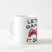 Let's game it out kaffeetasse (Vorderseite Links)