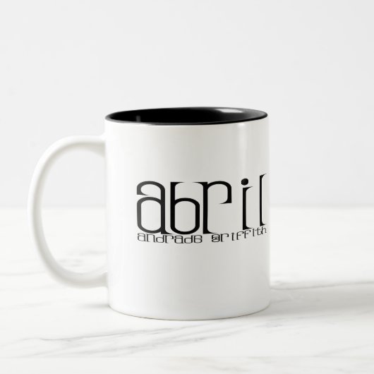 Lets gehen zu tanzen zweifarbige tasse (Links)