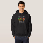 Let's Get Baked Christmas Gingerbread Cookie Bakin Hoodie (Vorne ganz)