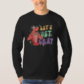 Let's Get Cray Mardi Gras Crawfish Boil T-Shirt (Vorderseite)