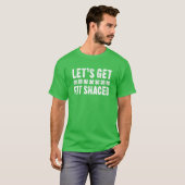 Let's Get Fit Shaced St. Patrick's Day T-Shirt (Vorne ganz)