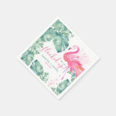 Let's Get Flocked Up Cocktail Serviette (Ecke)