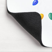 Let's Get Lit Christmas Lights  Mousepad (Ecke)