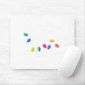 Let's Get Lit Christmas Lights  Mousepad (Mit Mouse)