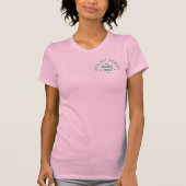 Let's Get Pickled Après Pickle Ball Pink T-Shirt (Vorderseite)