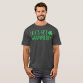 Lets Get Shammered Funny St. Patricks Day T-Shirt (Vorne ganz)