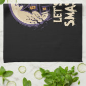 Let's Get Smashed Halloween Geschirrtuch (Gefaltet)