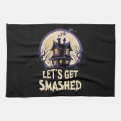 Let's Get Smashed Halloween Geschirrtuch (Horizontal)