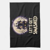 Let's Get Smashed Halloween Geschirrtuch (Vertikal)