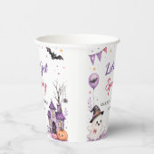 Let's Get Spooky Halloween Birthday Paper Cups Pappbecher (Rechts)