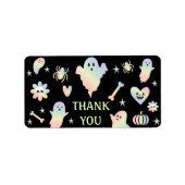 Let's Get Spooky,Halloween party Adressaufkleber (Vorne)