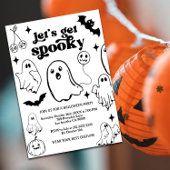  Let's Get Spooky,Halloween party Einladung
