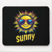 Let's Get Sunny Motivation For Bright Days Mousepad (Vorne)