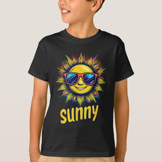 Let's Get Sunny Motivation For Bright Days  T-Shirt (Vorderseite)