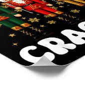 Lets Get This Party Crackin Christmas Nutcracker S Poster (Ecke)