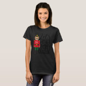 Let's Get This Party Crackin' Nutcracker Xmas Holi T-Shirt (Vorne ganz)