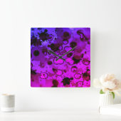 let's get to staining Wall Clock Quadratische Wanduhr (Zuhause)