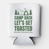 Let's Get Toasted Bachelorette Green Dosenkühler (Vorderseite)