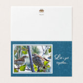 Let's Get Together  Card (Außenseite Aufgefaltet)