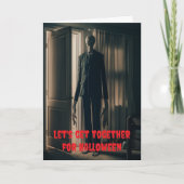 Let's get together for Halloween. Karte (Vorderseite)