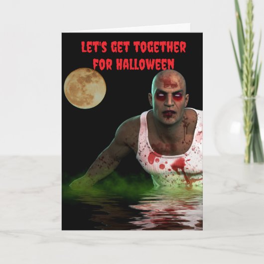 Let's get together for Halloween. Karte (Vorderseite)