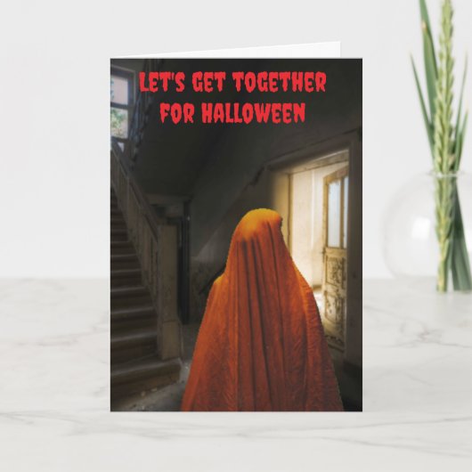 Let's get together for Halloween. Karte (Vorderseite)