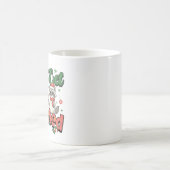 Let's Get Trashed Funny Raccoon Christmas Family Kaffeetasse (Mittel)