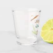 Let's get ugly Christmas ugly sweater Partyorange Schnapsglas (Links)