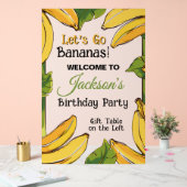Let's Go Bananas Any Age Birthday Party Acrylschild (Hochzeit)