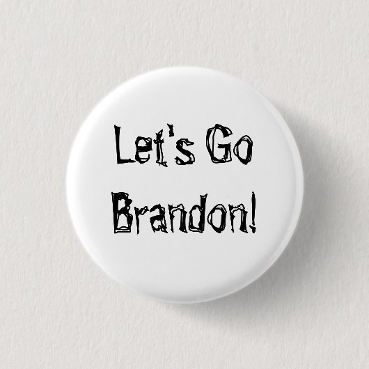 Let's Go Bandon Button (Vorderseite)
