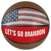 LET'S GO BRANDON AMERICAN FLAG BASKETBALL (Vorderseite)