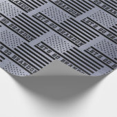 Let's Go Brandon American Flag Geschenkpapier (Ecke)