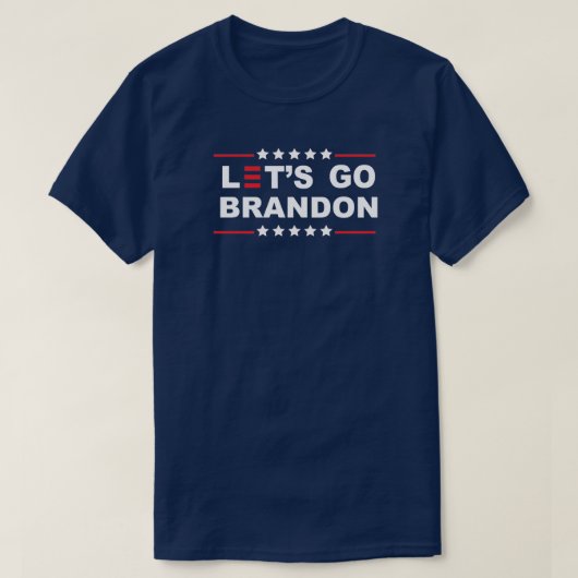 Let's Go Brandon Anti Joe Biden Chant T-Shirt (Design vorne)